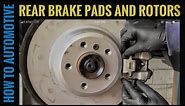 How To Replace The Rear Brake Pads, Rotors And Wear Sensor On A Bmw 435i