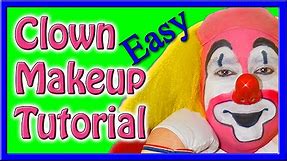 Clown Makeup Tutorial Easy