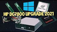 HP Compaq DC7800 SFF Upgrade 2021
