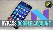 Bypass FRP Google account Samsung S6, S6 Edge, S6 Edge+ (ANDROID 7) (LAST UPDATE)