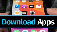 How to Download Apps on iPhone SE | iPhone SE 1st gen & 2nd gen