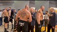 Brock Lesnar Backstage Wrestlemania 38 ! Brock in Real Life