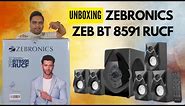 Zebronics zeb bt8591rucf home theatre unboxing | 5.1 home theatre with hdmi arc and optical input