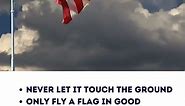 American Flag Guidelines. Learn more about flag etiquette at USA.gov