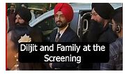 Bollywood Update: Family affair! Diljit Dosanjh hits the 'Amar Singh Chamkila' screening with his loved ones. 🌟💕