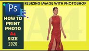 How To Print Photo A4 Size 2020 - Photoshop Tutorial 💥✅🔴