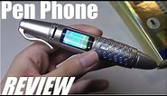 REVIEW: SERVO K07 Mini Pen Cellphone, Bluetooth, Dual SIM, Camera!