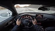 Audi A6 C7 3.0 BITDI S-line 2012 POV Drive/Review