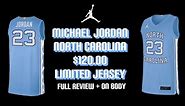 Michael Jordan North Carolina Jersey | Unboxing Review + On Body