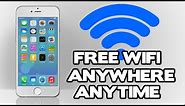 How to get FREE WIFI access anywhere in the world!