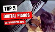 5 Best Digital Pianos With Weighted Keys 2023 (Weighted Digital Keyboards)