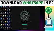 Download Whatsapp For PC 2023 | Whatsapp in pc download