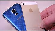 Galaxy S5 vs iPhone 5s - Comparison