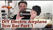 DIY Battery powered Electric Airplane Tow Bar / Tug