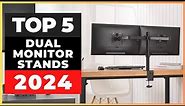 Best Dual Monitor Stands 2024 [watch before you buy]