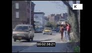 Drive Through Gritty 1980s Brooklyn, New York, HD from 35mm