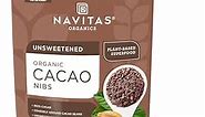 Navitas Organics Raw Cacao Nibs, 8 oz. Bag, 76 Servings — Organic, Non-GMO, Fair Trade, Gluten-Free