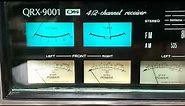 Servicing a 1978 Sansui QRX-9001 Quadraphonic receiver. part 2/3 - sound, meters, and decoders.