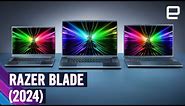 A closer look at new Razer Blade lineup at CES 2024