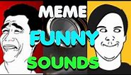 Popular Meme Sound Effects | Funny Sound Effects YouTuber Use | Funny Sound Effects For Editing