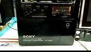 Sony XF-5000 "boombox" pumping out tunes