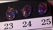 14x10 mm AAA Grade Australian Opal Triplets
