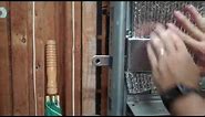 How to Install: Garage door slide locks