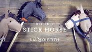 DIY Felt Stick Horse Tutorial: Crafting Fun for All Ages!