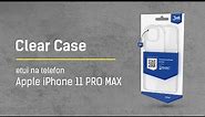 Etui na telefon - dedykowane etui do Apple iPhone 11 Pro Max. Clear Case od 3mk Protection.
