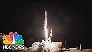 Ariane 5 Rocket Launch And SpaceX Falcon 9 Launch | NBC News