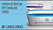 Unbox & Set Up the HP DeskJet 3700 Printer Series | HP Printers | HP Support