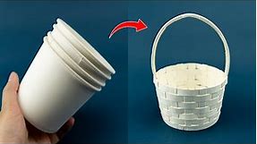 DIY Easter Basket | How to make a Basket out of paper | Easter Craft