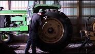 Tractor Tire and Rim Install