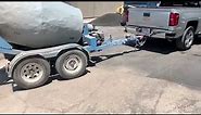 Pull-behind Concrete Mixer in the house!! 1 cubic yard short pour.
