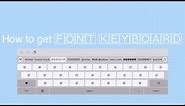 Cool Fonts - How to get a font keyboard! - Easy way