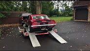 Our 69 camaro delivery