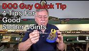 Tips For Good Solder Joints (204)