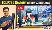 TCL P635 - A Budget QUALITY 4K TV with HDMI 2.1 & ALLM | Is it OK for PS5 Gaming & Streaming? 43" TV