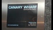 Tour of Lifts at canary wharf shopping centres