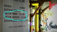 Kocak, Daftar Harga Cuci Motor Bikin Ketawa, Metik Nerox 12.000, Batangan 4 Tak 13.000 - GridOto.com