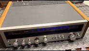 Kenwood KR-3400 Stereo Receiver Demo
