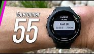 Garmin Forerunner 55 GPS Sportswatch In-Depth Review // More Running Features!