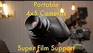 Portable 4x5 Cameras || Super Film Support