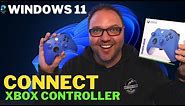 How to Connect XBOX Controller to PC Over Bluetooth - Windows 11