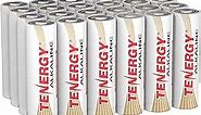 Tenergy 1.5V AA Alkaline Battery, High Performance AA Non-Rechargeable Batteries for Clocks, Remotes, Toys & Electronic Devices, Replacement AA Cell Batteries, 24 Pack