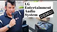 Demo of LG OJ98 Entertainment Audio System