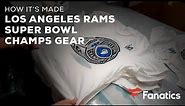 WATCH: Rams Super Bowl LVI Champs Gear being made