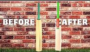 Modification of Gray Nicolls Cricket Bat | Applying Stickers #cricket #bat #graynicolls