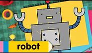 How to Draw a Robot | Simple Drawing Lesson for Kids | Step By Step