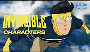 Meet the Characters | Invincible | Prime Video